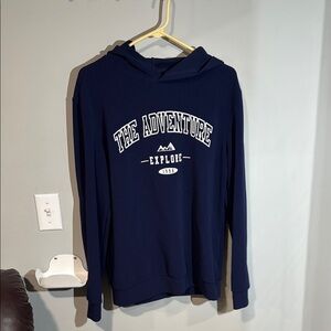 Navy Blue Adventure Hoodie